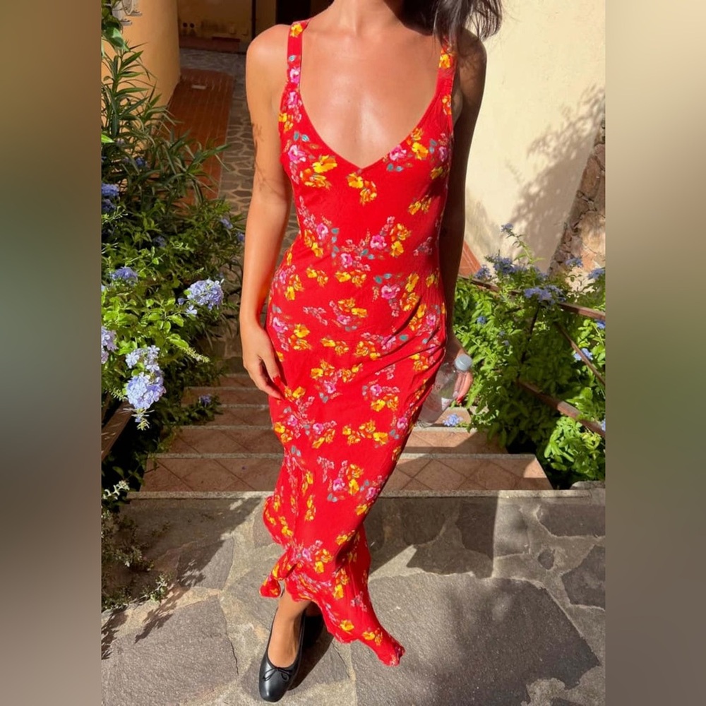 Rumored Sunnyside Midi Dress | Havana Bloom M